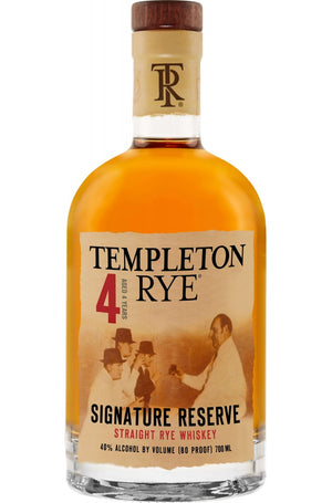 Templeton Rye 4 Year Old Signature Reserve Rye Whiskey