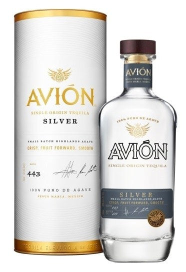 Avion Silver With Canister Tequila
