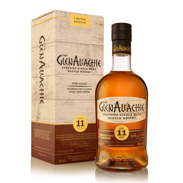 GlenAllachie Wine Series: Premier Cru Classe Wine Finish Whisky | 700ML at CaskCartel.com