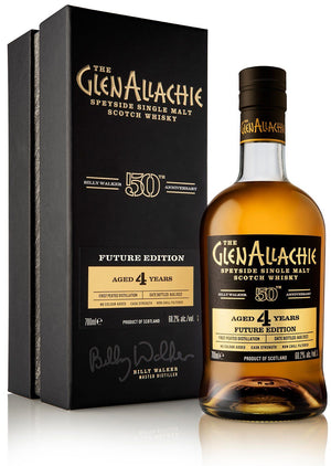 GlenAllachie 4 Year Old 50 Anniversary Billy Walker Scotch Whisky | 700ML at CaskCartel.com