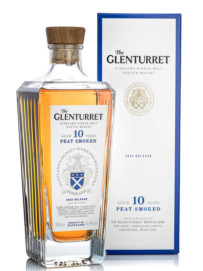 The Glenturret 10 Year Old Peat Smoked 2023 Release Scotch Whisky | 700ML
