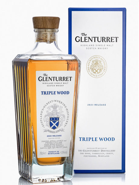 Glanturret Scotch Triple Wood 2023 Single Malt Scotch Whisky at CaskCartel.com