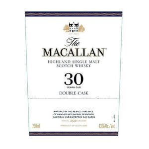 The Macallan 30 Year Old Sherry Oak 2019 Release Highland Single Malt Scotch Whiskey at CaskCartel.com