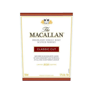 The Macallan Classic Cut Limited 2021 Edition Highland Single Malt Scotch Whiskey at CaskCartel.com