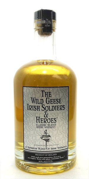 The Wild Geese Irish Soldiers and Heroes Classic Blend Irish Whiskey