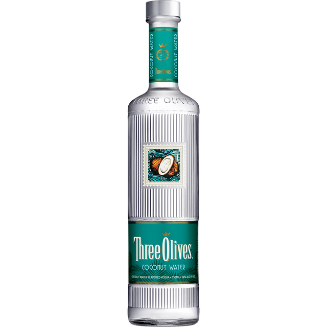 Three Olvies Coconut Water Vodka - CaskCartel.com