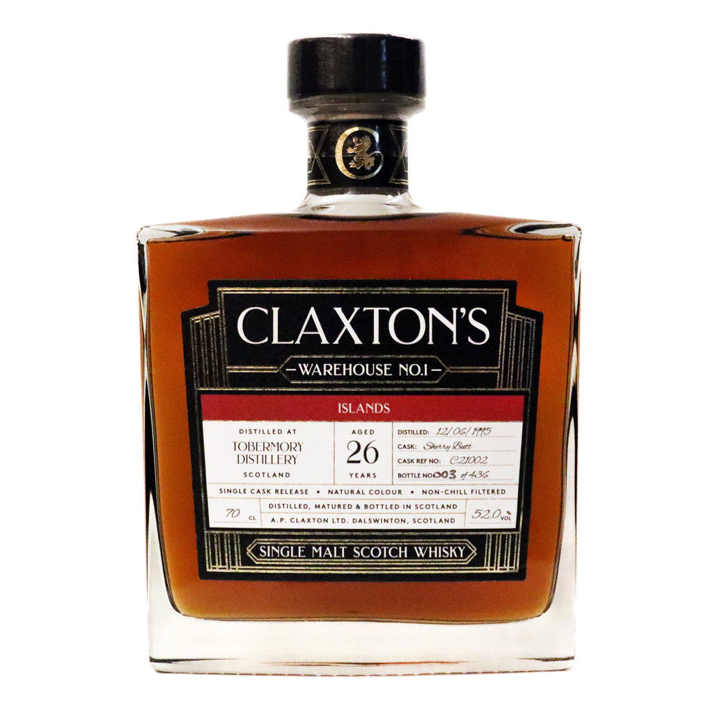 Tobermory Claxton's Warehouse 1 Sherry Butt 1995 26 Year Old Whisky | 700ML at CaskCartel.com