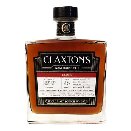 Tobermory Claxton's Warehouse 1 Sherry Butt 1995 26 Year Old Whisky | 700ML at CaskCartel.com