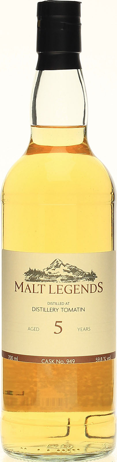 Tomatin 5 Year Old Malt Legends Cask No.949 Scotch Whisky | 700ML at CaskCartel.com