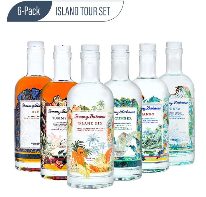 Tommy Bahama Island Tour Set (6) Bottle Pack