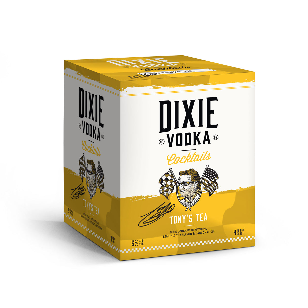 [BUY] Dixie Vodka Cocktails | Tony's Tea (4) Pack Cans at CaskCartel.com