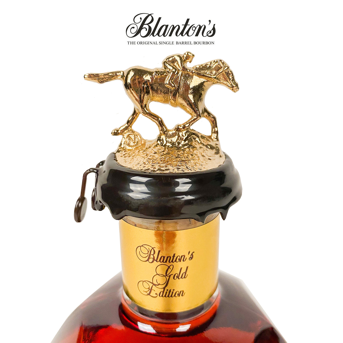 Blanton's Bourbon 750ml Bottle W/horse s 