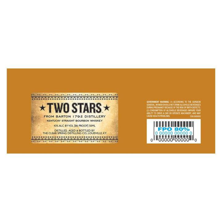 Two Stars 86 Proof Kentucky Straight Bourbon Whiskey at CaskCartel.com