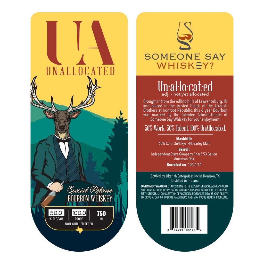 Unallocated Special Release Bourbon Whiskey at CaskCartel.com