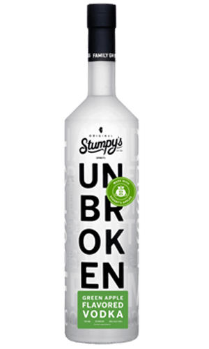 Stumpy's Unbroken Green Apple Flavored Vodka