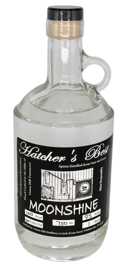 Union Hill Hatcher's Best Moonshine 100 PROOF at CaskCartel.com
