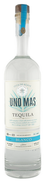 Uno Mas Blanco Tequila at CaskCartel.com