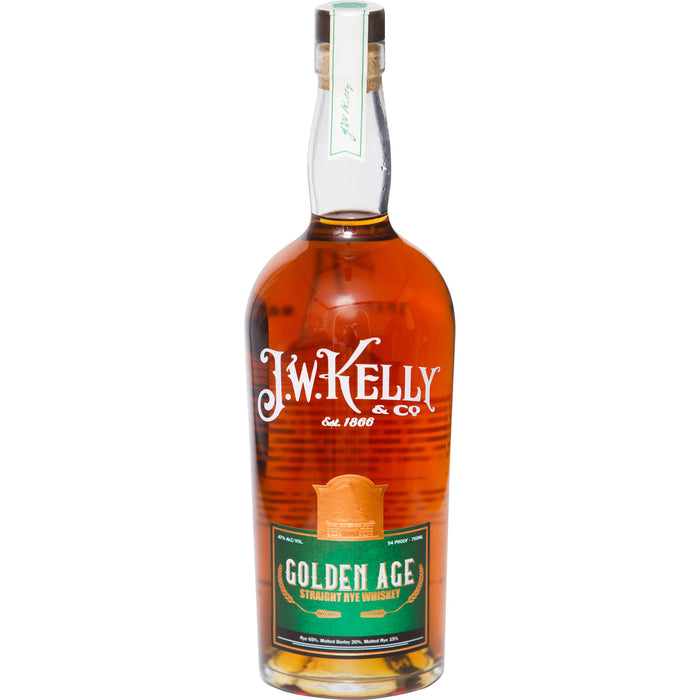 J.W Kelly and CO Golden Age Rye Whiskey