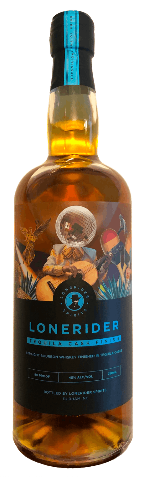 Lonerider Tequila Cask Finish Bourbon Whiskey - CaskCartel.com