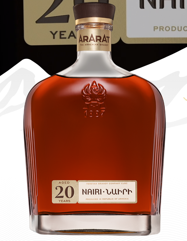 Ararat 20 Year Old Nairi Armenian Brandy