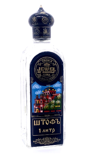 Jewel of Russia Ultra (Hand-Painted Bottle) Vodka | 1L