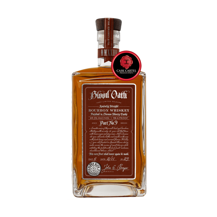 Blood Oath Pact 9 | 2023 One-Time Limited Release | Kentucky Straight Bourbon Whiskey