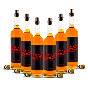 American Barrels | Patriot Reserve Kentucky Bourbon Whiskey  (6) BOTTLE BUNDLE **DRINK ONE/COLLECT FIVE** at CaskCartel.com at CaskCartel.com  1