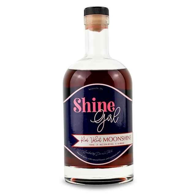 Shine Girl Moonshine | Red Velvet Moonshine at CaskCartel.com