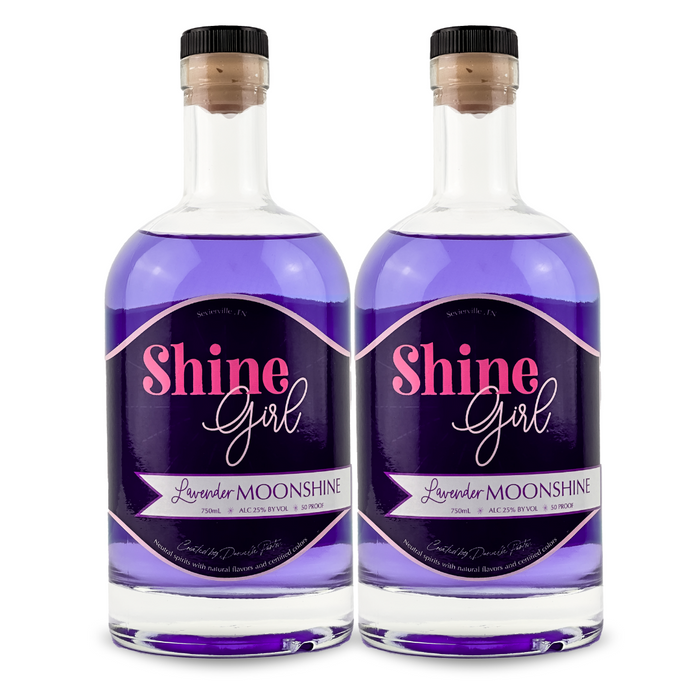 Shine Girl Moonshine | Lavender Moonshine (2) Bottle Bundle