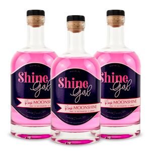 Shine Girl Moonshine | Rosé Velvet Moonshine (3) Bottle Bundle at CaskCartel.com