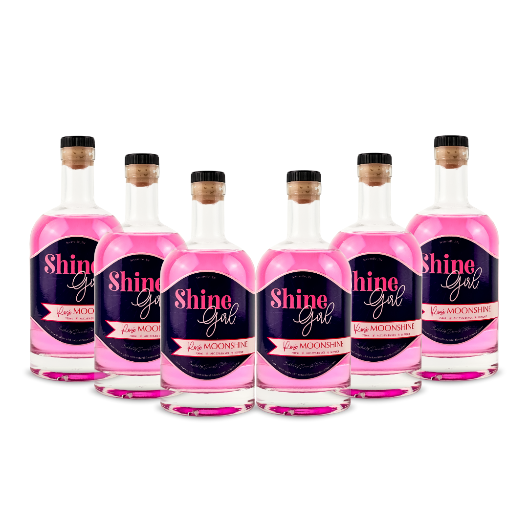 Shine Girl Moonshine | Rosé Velvet Moonshine (6) Bottle Bundle