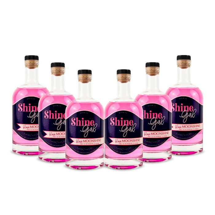 Shine Girl Moonshine | Rosé Velvet Moonshine (6) Bottle Bundle