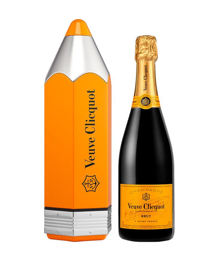 Veuve Clicquot Colorama Pencil Yellow Label Champagne
