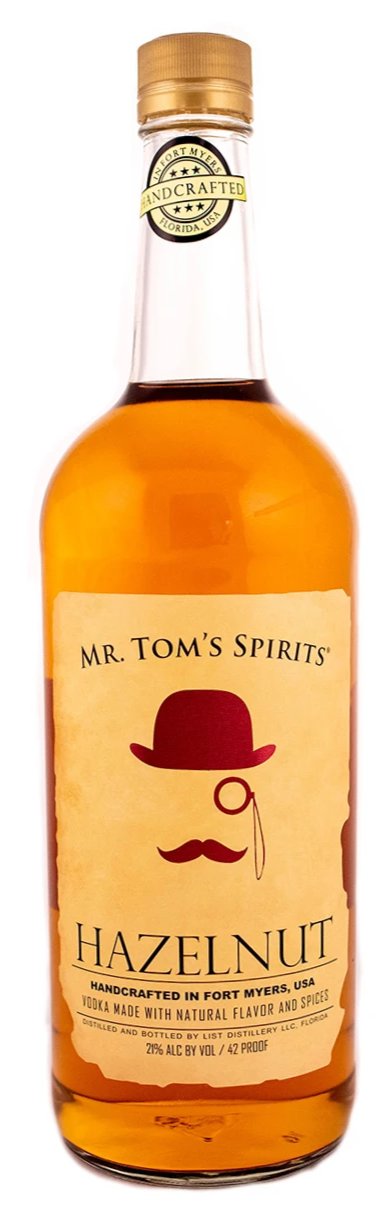 Mr. Tom's Spirits Hazelnut Vodka 1L
