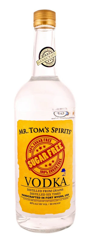 Mr. Tom's Spirits Sugar Free Vodka 1L - CaskCartel.com