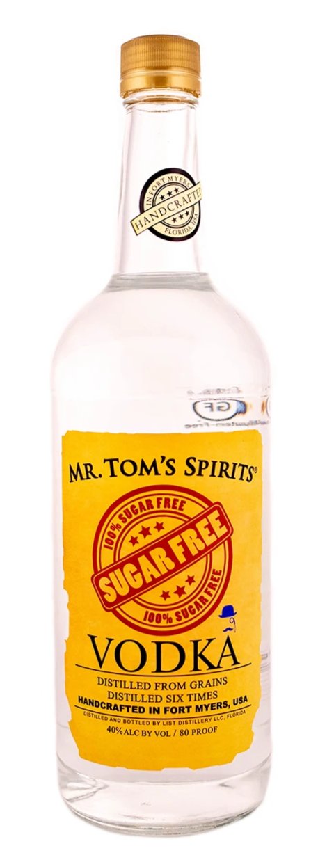 Mr. Tom's Spirits Sugar Free Vodka 1L