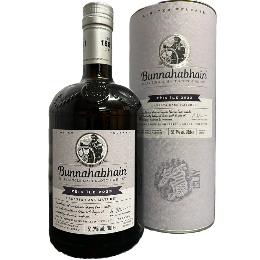 Bunnahabhain Canasta Cask Feis Ile 2023 Scotch Whisky | 700ML at CaskCartel.com