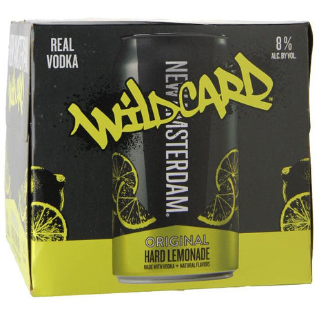 New Amsterdam Vodka Wildcard Original Lemonade Cocktail | 4*355ML at CaskCartel.com