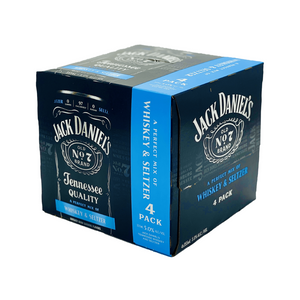 Jack Daniel's Crafted Cocktails | Whiskey & Seltzer | (4) Pack Cans at CaskCartel.com