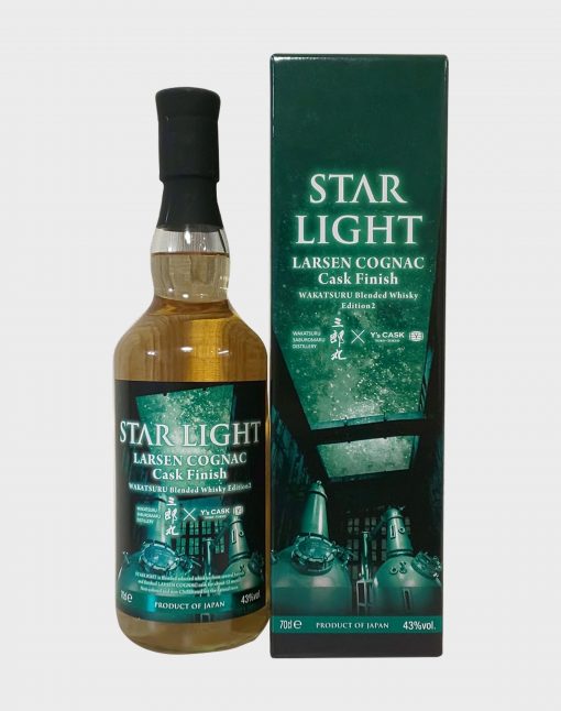 Wakatsuru Star Light Larsen Cognac Cask Finish Whiskey | 700ML