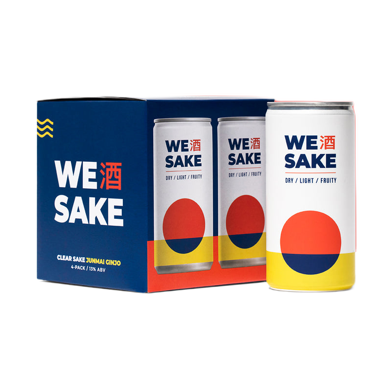 We Sake Clear Junmai Ginjo Sake | 4*200ML at CaskCartel.com