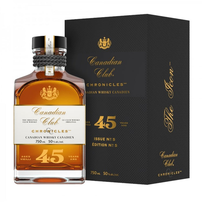 Canadian Club Chronicles Aged 45 Year Old Whisky