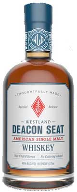 Westland Deacon Seat American Single Malt Whiskey