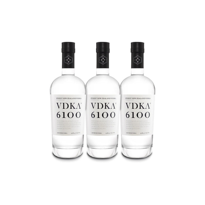 VDKA 6100 Vodka (3) Bottle Bundle