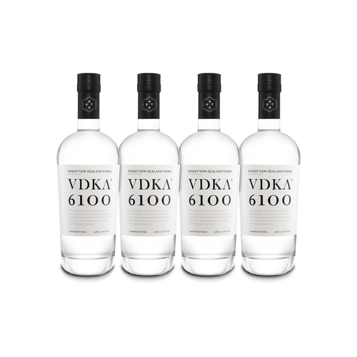 VDKA 6100 Vodka (4) Bottle Bundle