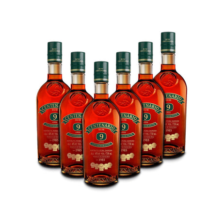 Ron Centenario 9 Conmemorativo Rum (6) Bottle Bundle at CaskCartel.com