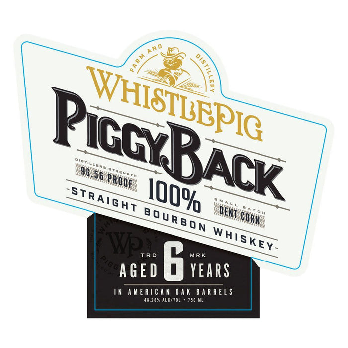 WhistlePig Piggyback 6 Year Old Bourbon Whiskey