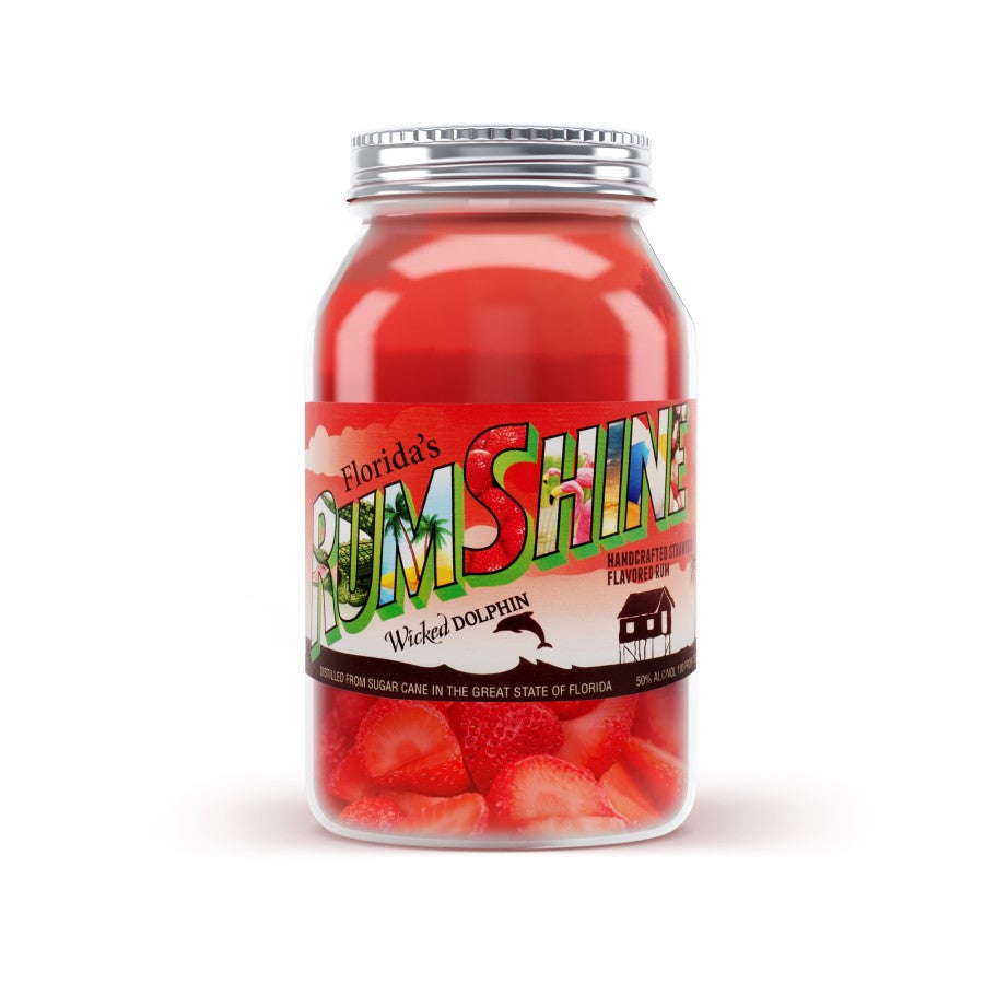 [BUY] Wicked Dolphin RumShine Strawberry at CaskCartel.com -1