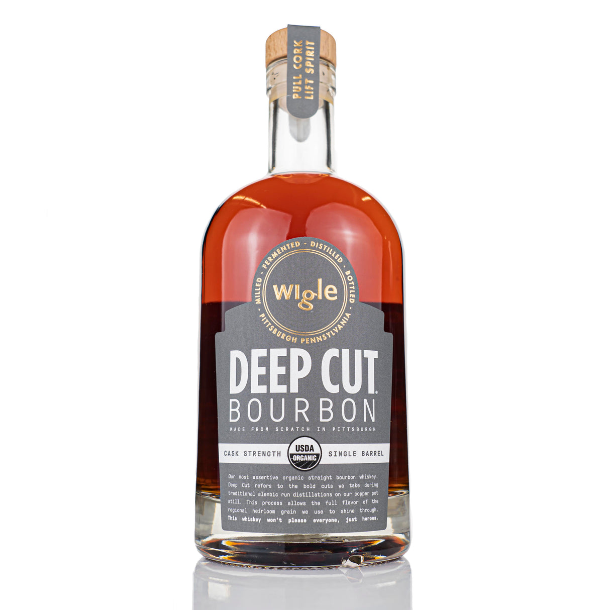 Wigle Deep Cut Single Barrel Cask Strength Bourbon Whiskey at CaskCartel.com