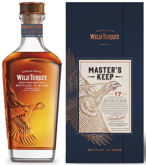Wild Turkey Master's Keep Bottled In Bond 17 Year Old Kentucky Straight Bourbon Whiskey